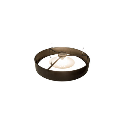 Cilindro Chic 12 Light 72" Wide Semi-Flush Drum Ceiling Fixture