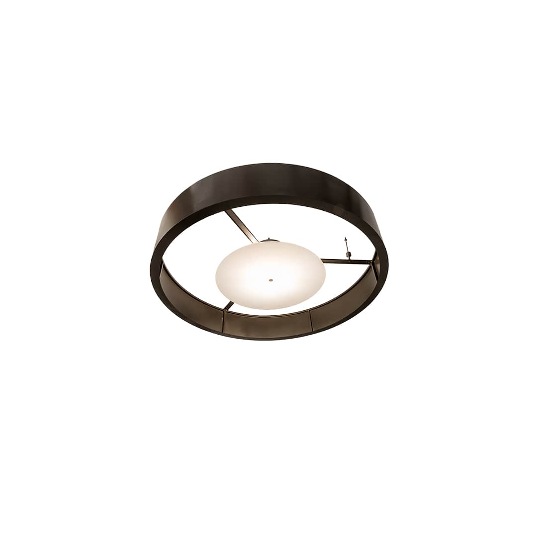 Cilindro Chic 12 Light 72" Wide Semi-Flush Drum Ceiling Fixture