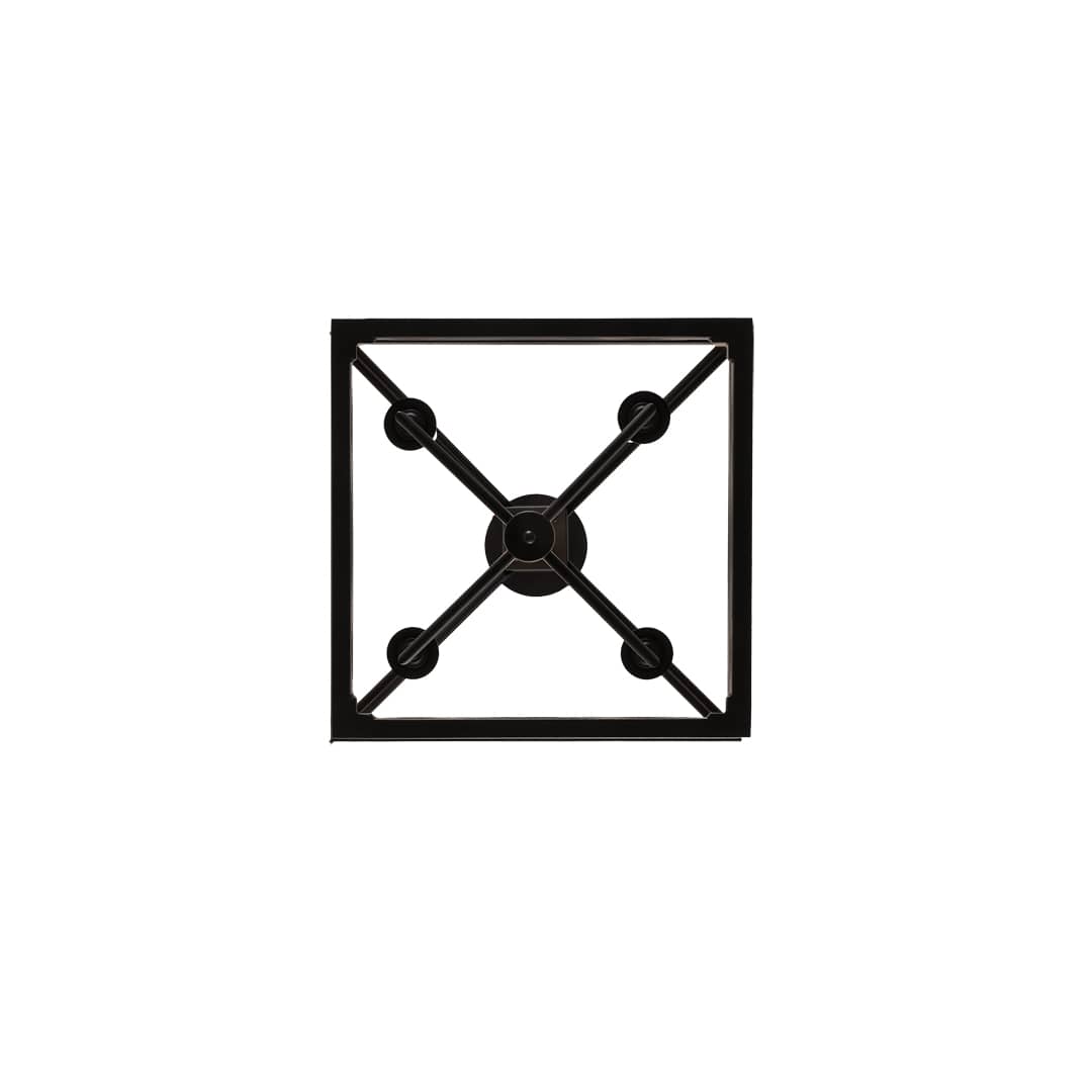 4 Light 34" Wide Taper Candle Pendant