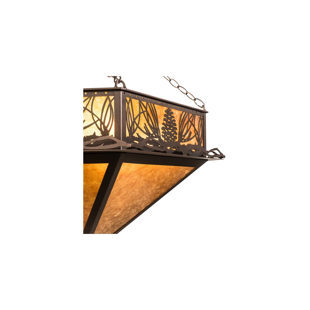 6 Light 36" Wide Pendant