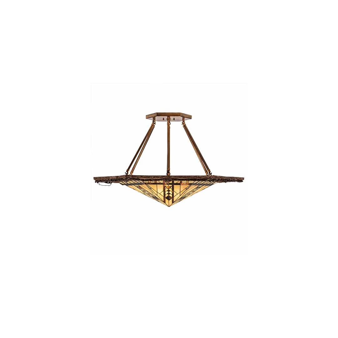 Sonoma 6 Light 40" Wide Semi-Flush Ceiling Fixture