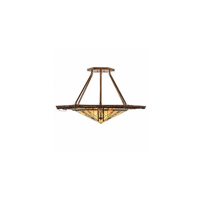 Sonoma 6 Light 40" Wide Semi-Flush Ceiling Fixture