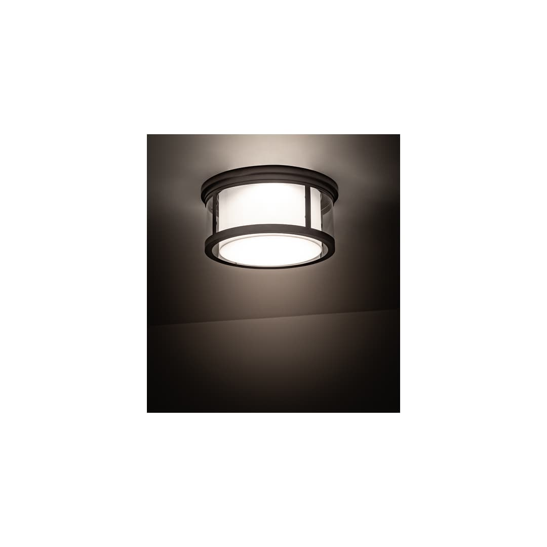 Cilindro Campbell 19" Wide LED Flush Mount Drum Ceiling Fixture