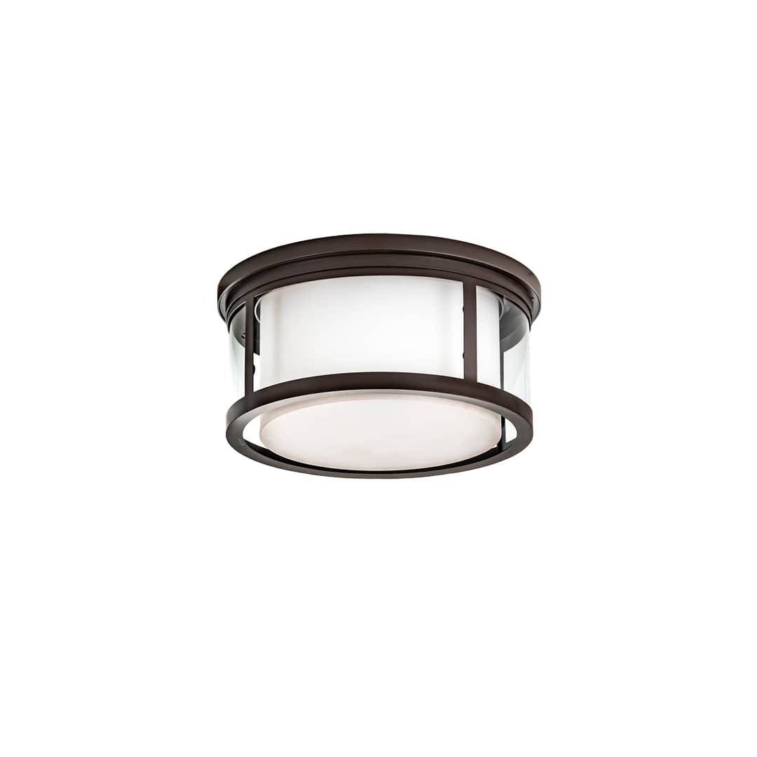 Cilindro Campbell 19" Wide LED Flush Mount Drum Ceiling Fixture