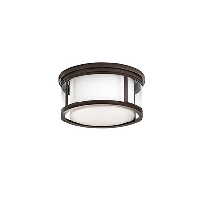 Cilindro Campbell 19" Wide LED Flush Mount Drum Ceiling Fixture