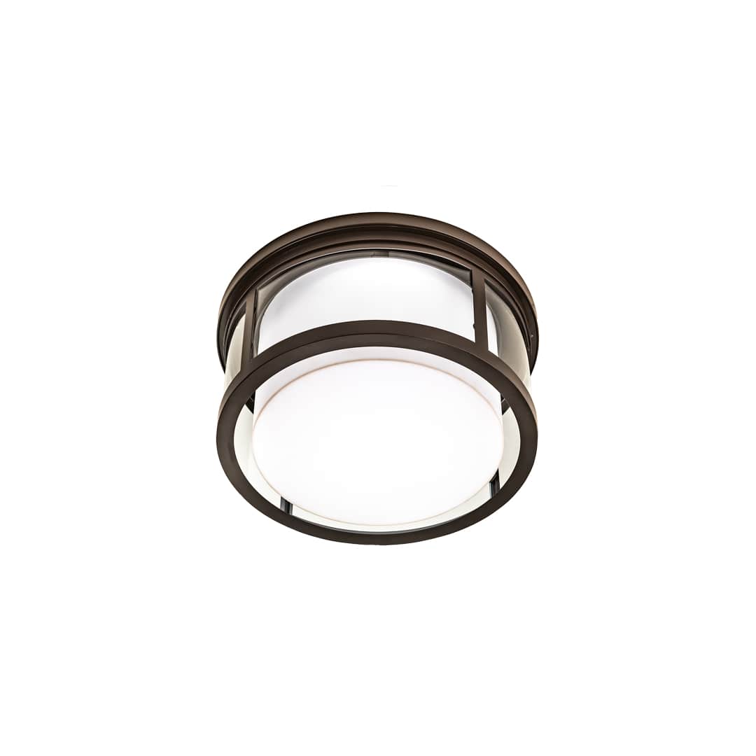 Cilindro Campbell 19" Wide LED Flush Mount Drum Ceiling Fixture