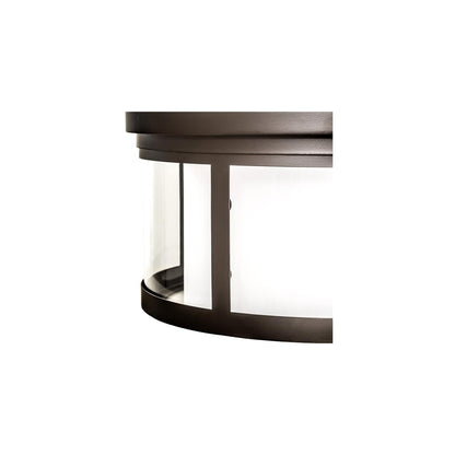 Cilindro Campbell 19" Wide LED Flush Mount Drum Ceiling Fixture