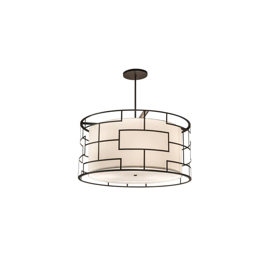 6 Light 48" Wide Pendant