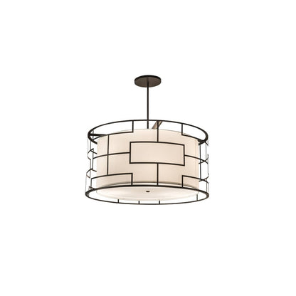 6 Light 48" Wide Pendant