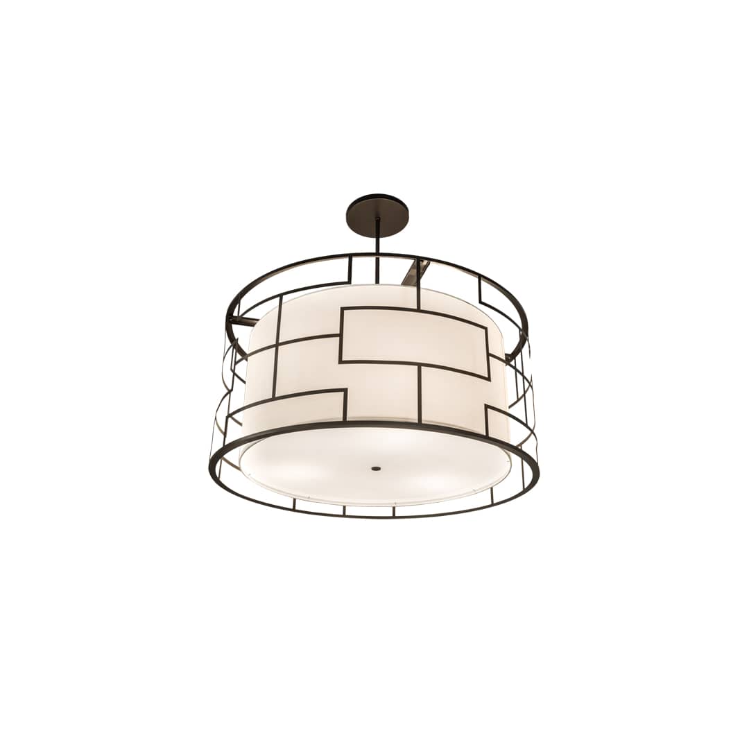 6 Light 48" Wide Pendant