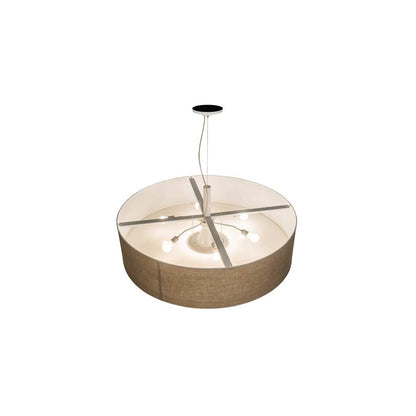 6 Light 48" Wide Pendant