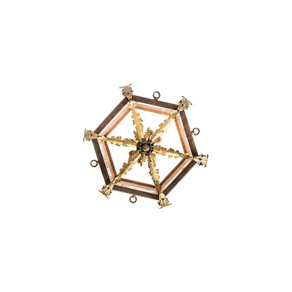 12 Light 35" Wide Taper Candle Pendant