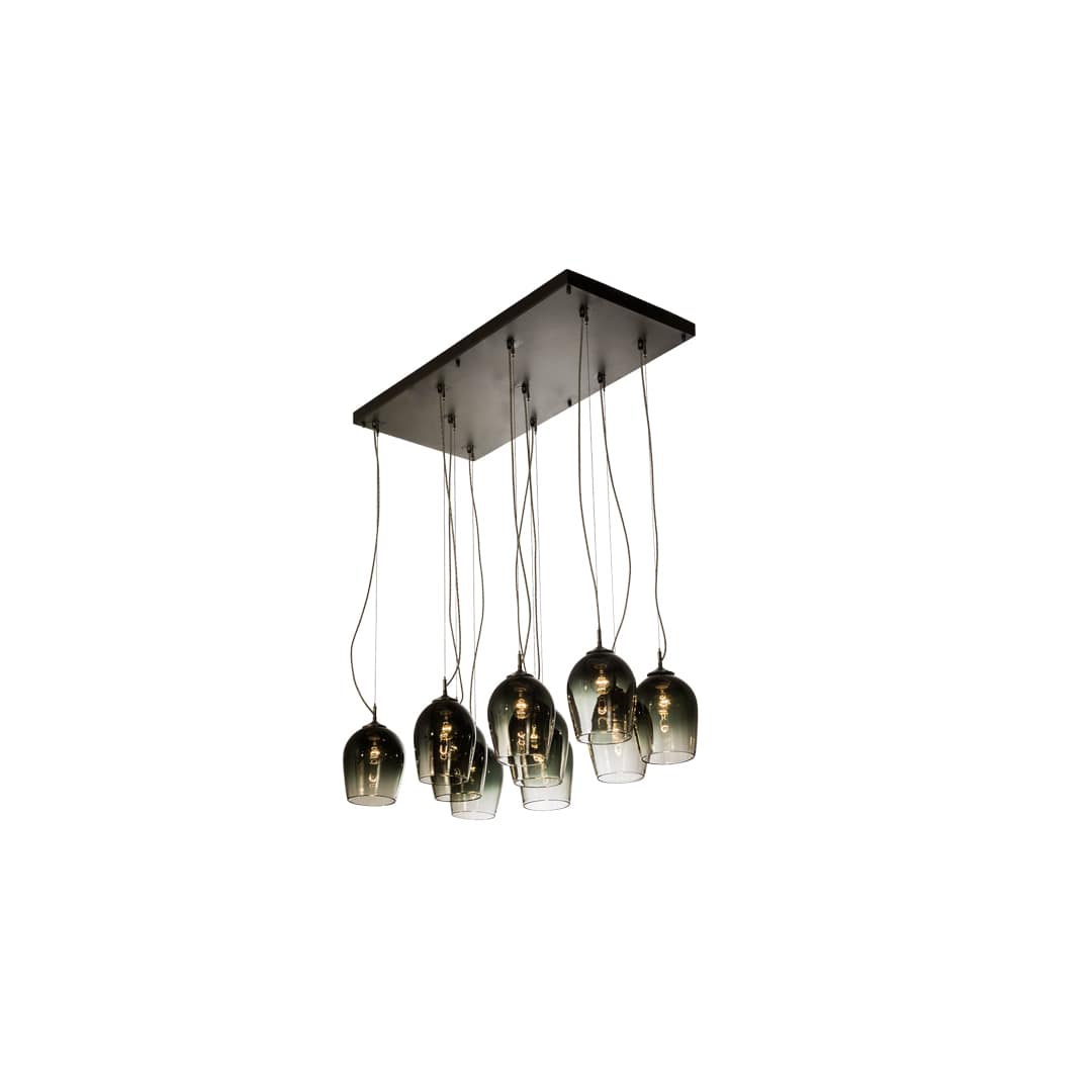 10 Light 24" Wide Multi Light Pendant