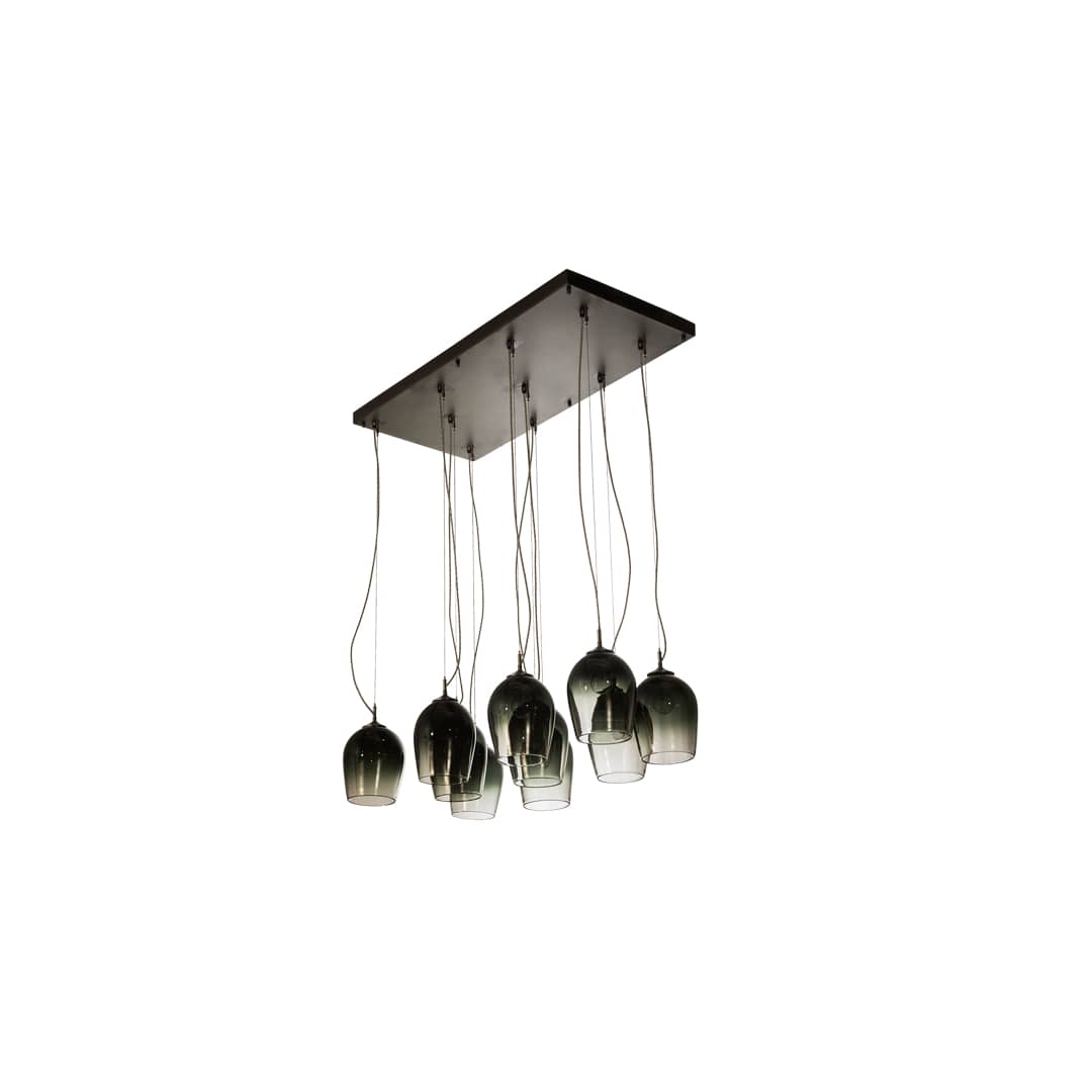 10 Light 24" Wide Multi Light Pendant