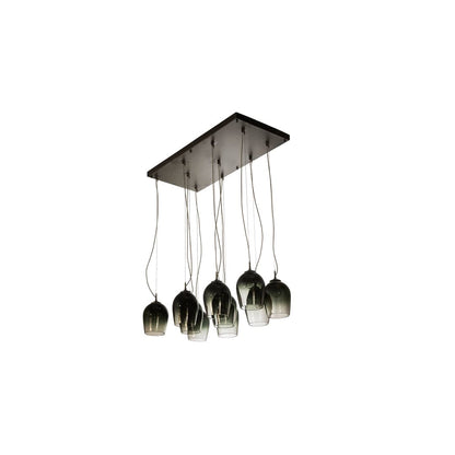 10 Light 24" Wide Multi Light Pendant