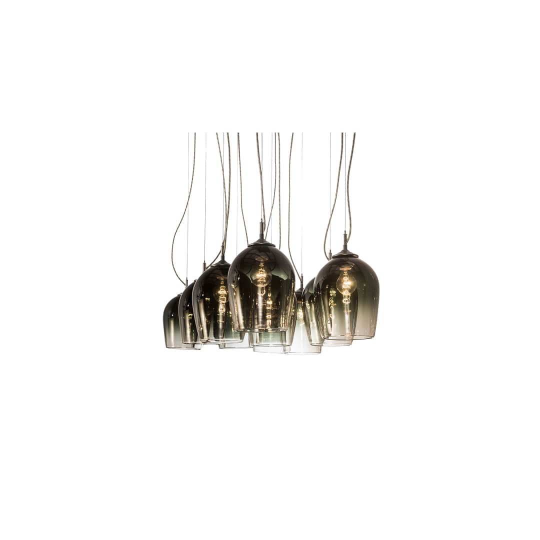 10 Light 24" Wide Multi Light Pendant