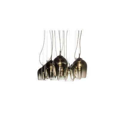 10 Light 24" Wide Multi Light Pendant