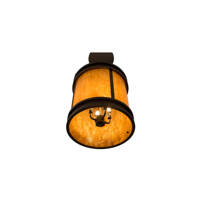 Wyant 4 Light 15" Wide Semi-Flush Ceiling Fixture - Timeless Bronze Finish