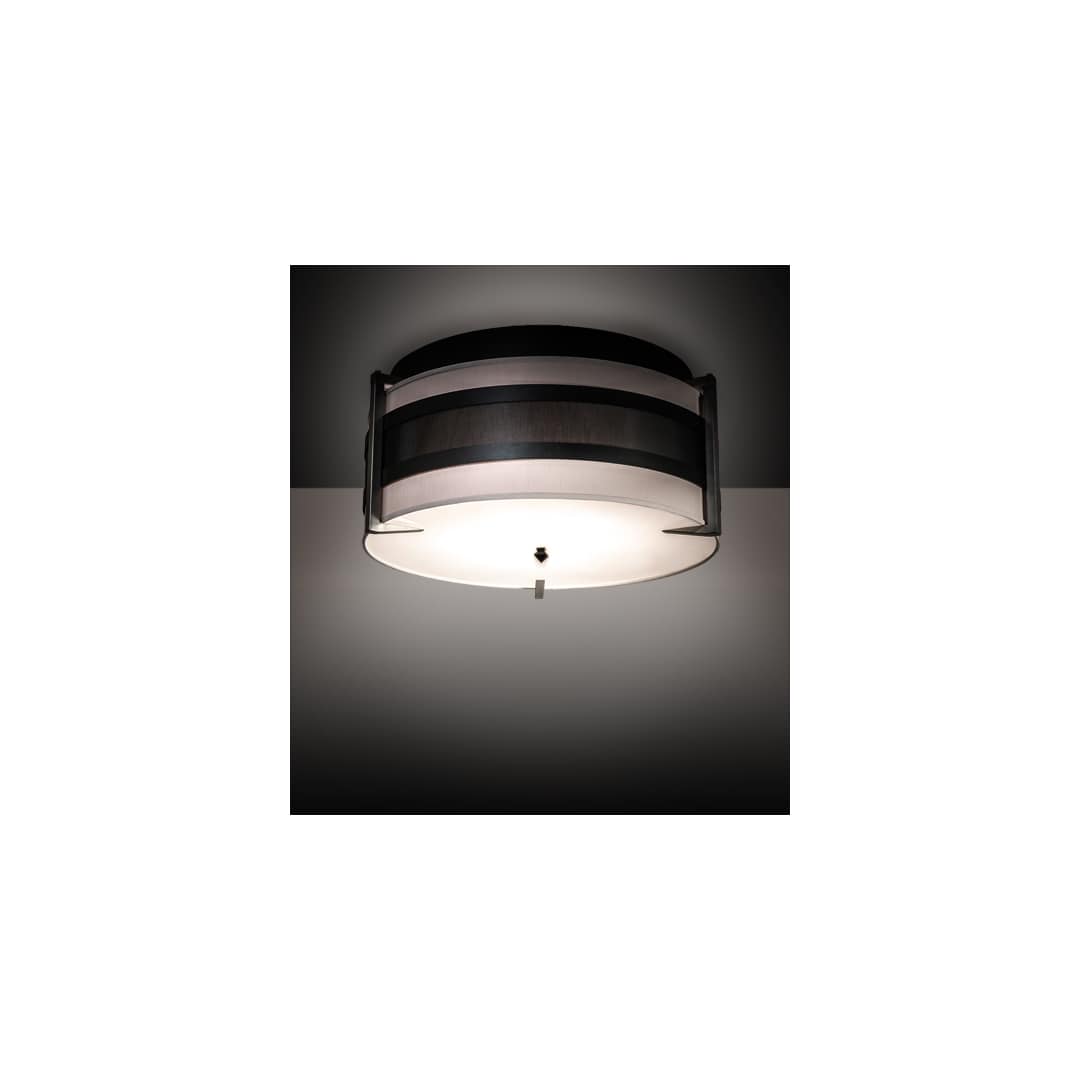 Nathan 6 Light 36" Wide Semi-Flush Drum Ceiling Fixture