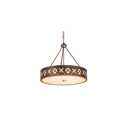 6 Light 30" Wide Pendant