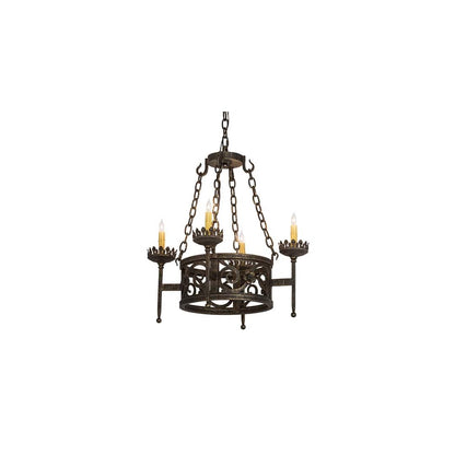 Majella 4 Light 24" Wide Taper Candle Style Chandelier