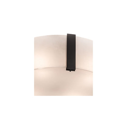 Cilindro 4 Light 18" Wide Semi-Flush Drum Ceiling Fixture - Oil Rubbed Bronze Finish