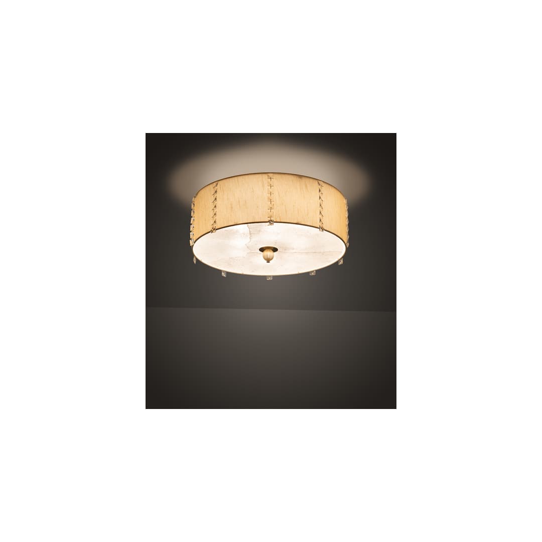 Cilindro Lujoso 6 Light 25" Wide Semi-Flush Drum Ceiling Fixture