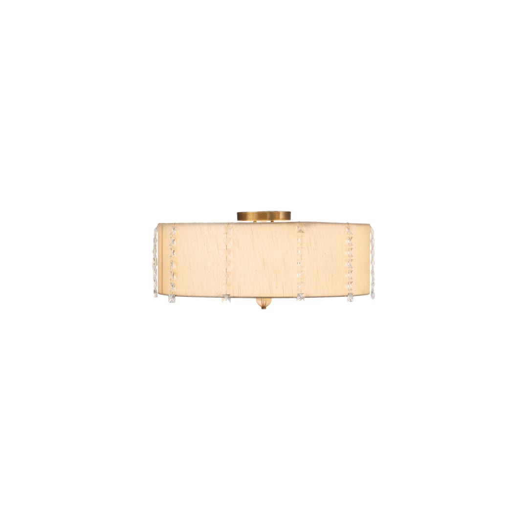 Cilindro Lujoso 6 Light 25" Wide Semi-Flush Drum Ceiling Fixture