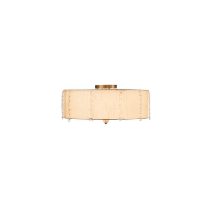Cilindro Lujoso 6 Light 25" Wide Semi-Flush Drum Ceiling Fixture