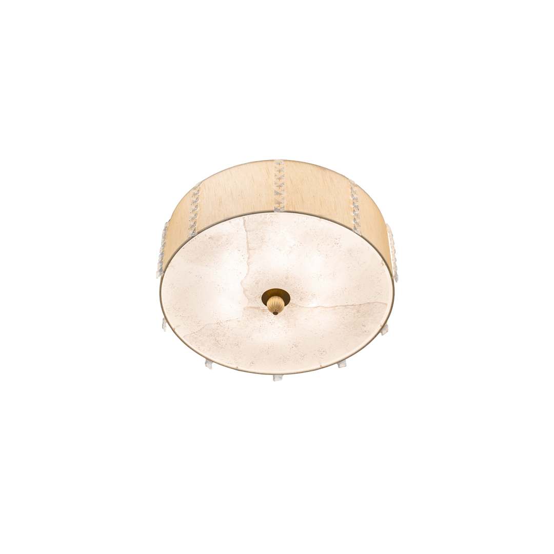 Cilindro Lujoso 6 Light 25" Wide Semi-Flush Drum Ceiling Fixture