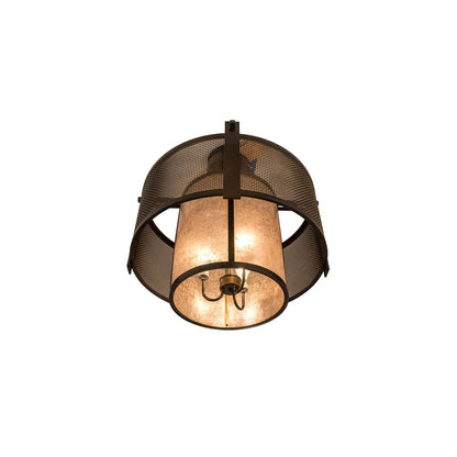 Cilindro 3 Light 30" Wide Semi-Flush Ceiling Fixture