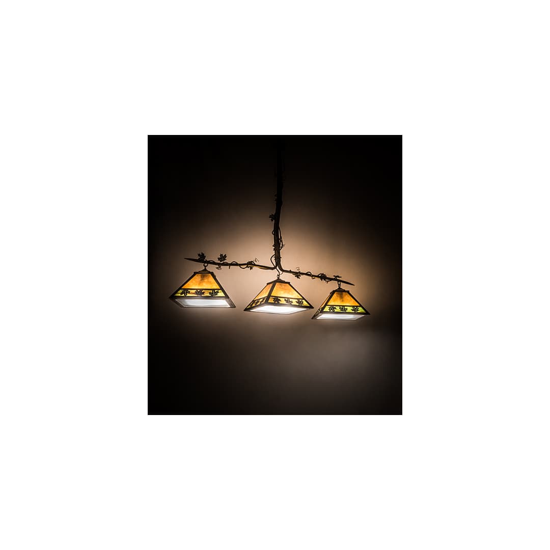 3 Light 66" Wide Linear Pendant