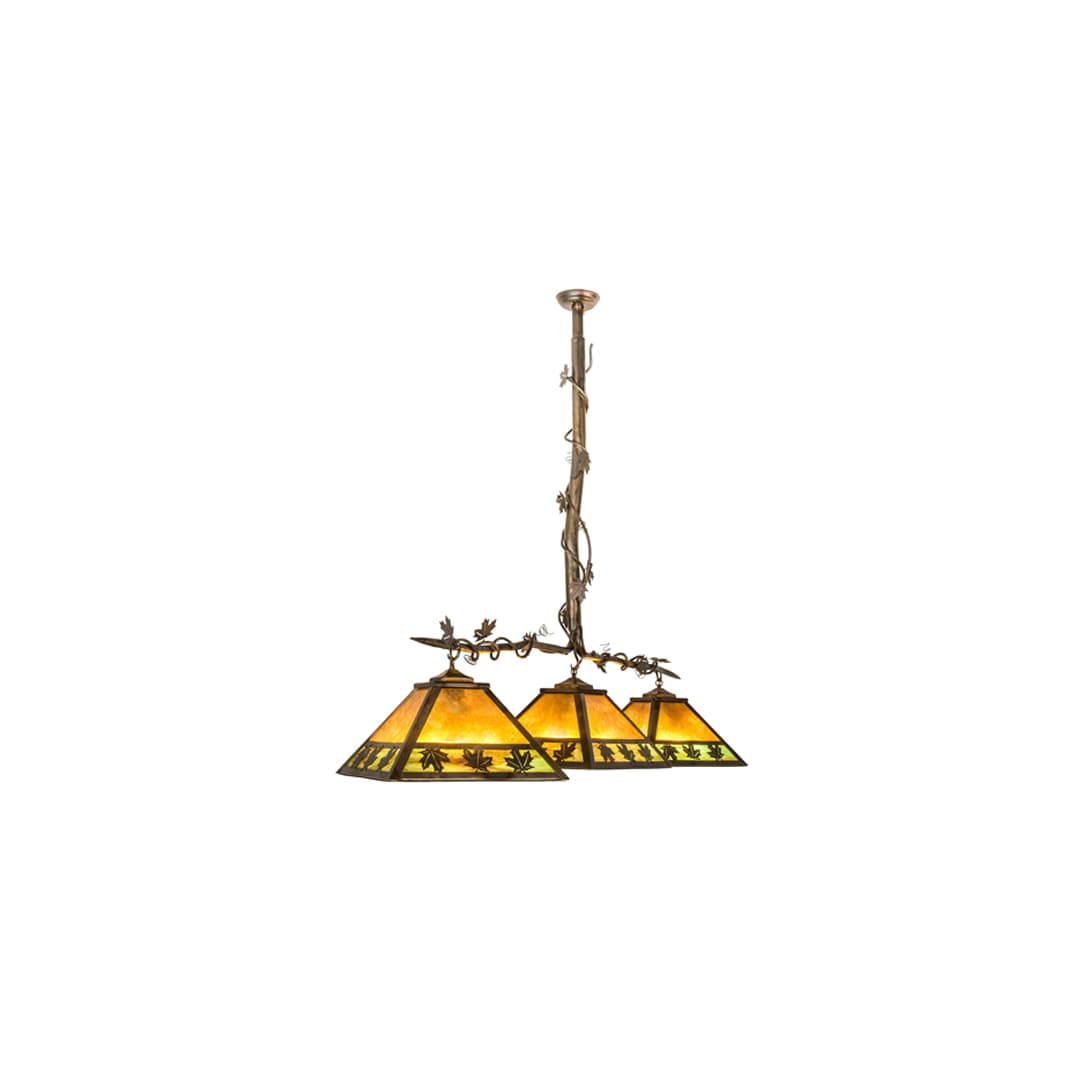 3 Light 66" Wide Linear Pendant