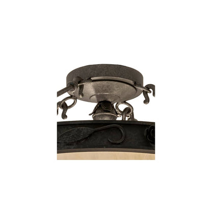 Arabesque 4 Light 26" Wide Semi-Flush Bowl Ceiling Fixture