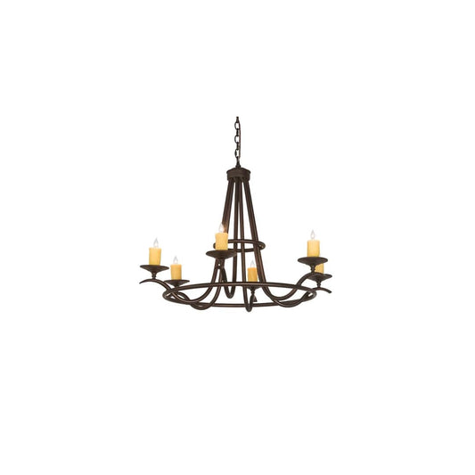 Octavia 6 Light 36" Wide Taper Candle Style Chandelier