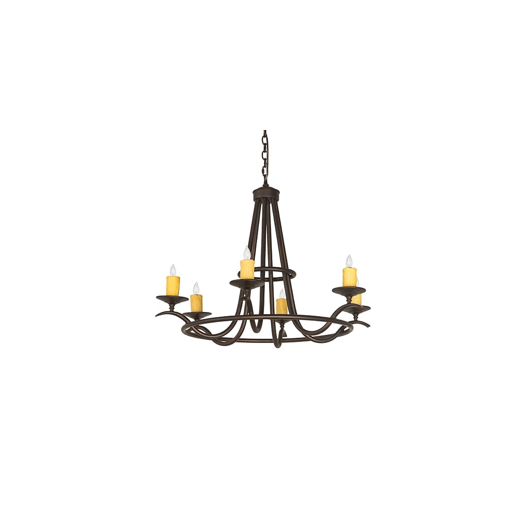 Octavia 6 Light 36" Wide Taper Candle Style Chandelier