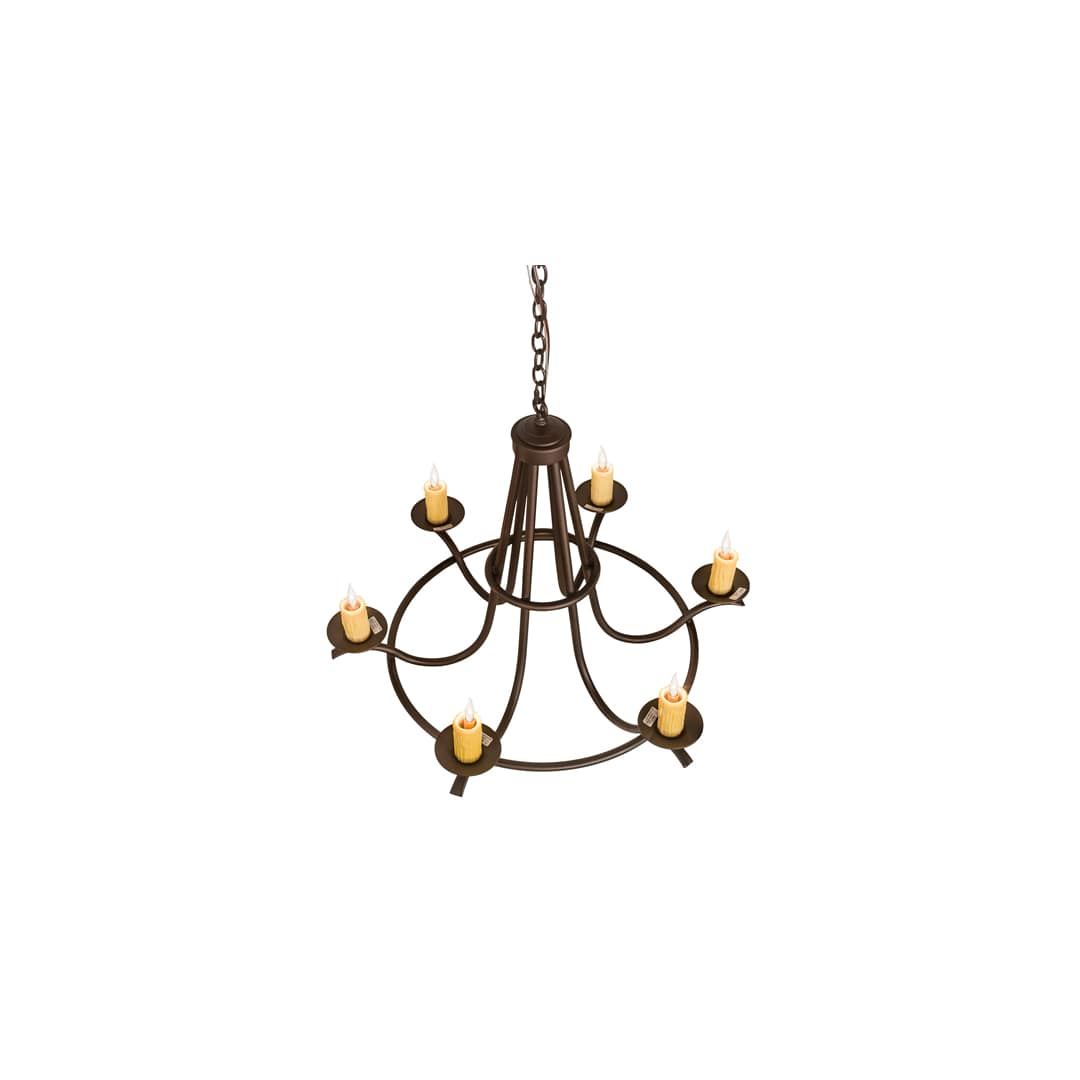 Octavia 6 Light 36" Wide Taper Candle Style Chandelier