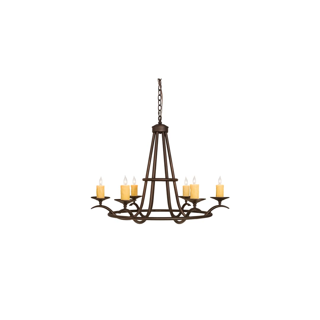 Octavia 6 Light 36" Wide Taper Candle Style Chandelier