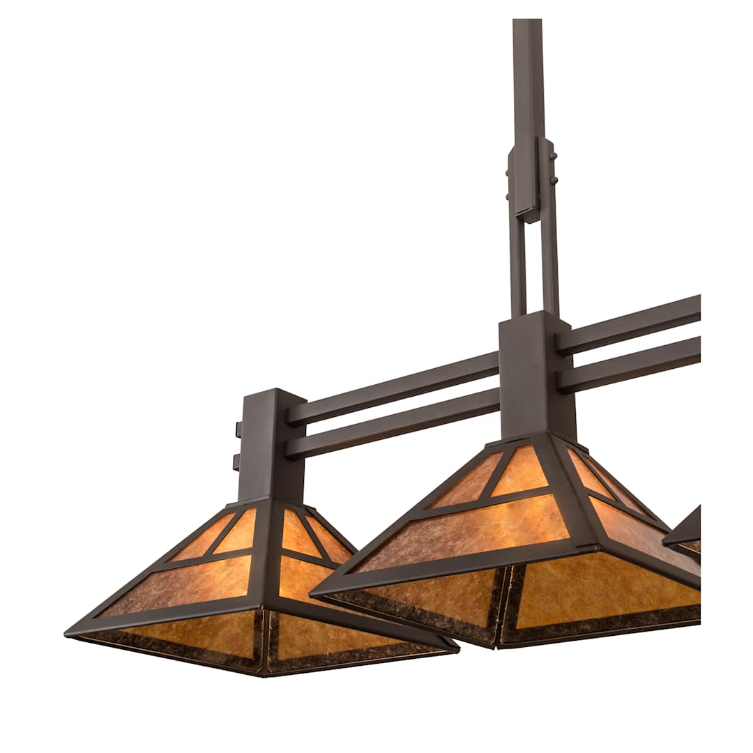 3 Light 40" Wide Linear Pendant