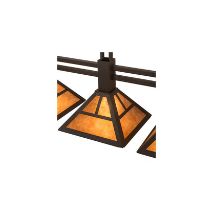 3 Light 40" Wide Linear Pendant