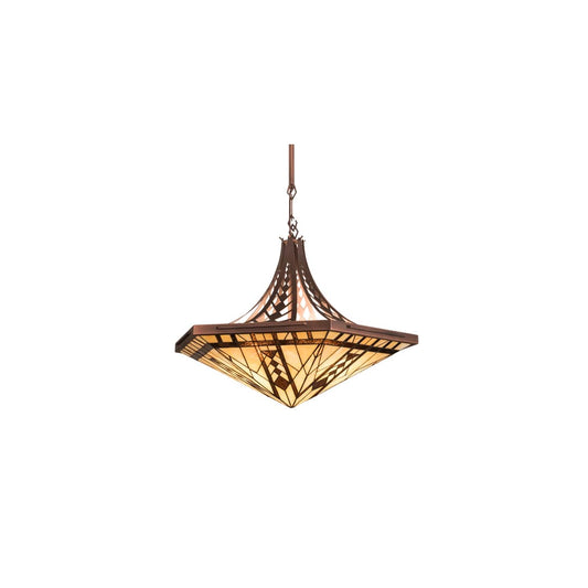 3 Light 28" Wide Pendant