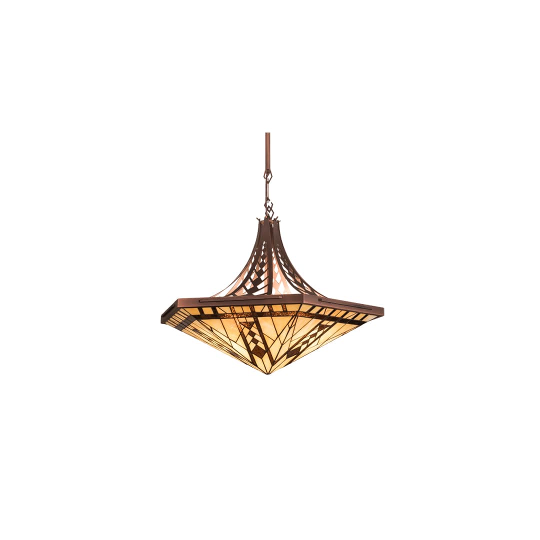 3 Light 28" Wide Pendant