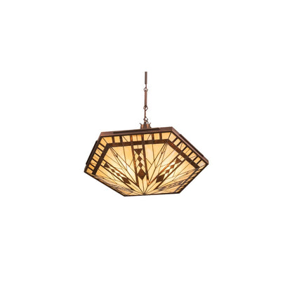 3 Light 28" Wide Pendant