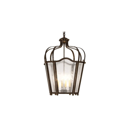 4 Light 22" Wide Taper Candle Pendant