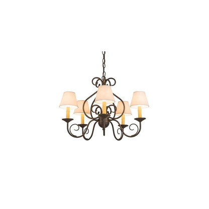 Jenna 5 Light 25" Wide Chandelier