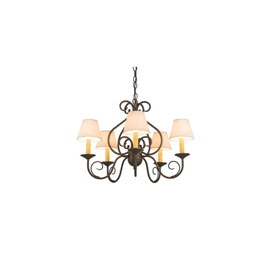 Jenna 5 Light 25" Wide Chandelier