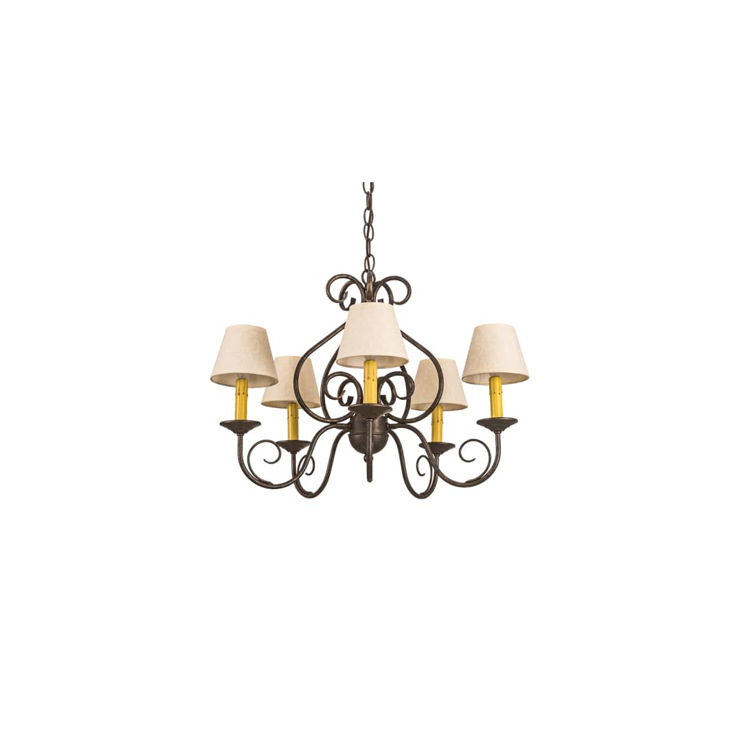 Jenna 5 Light 25" Wide Chandelier
