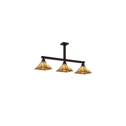 3 Light 48" Wide Linear Pendant