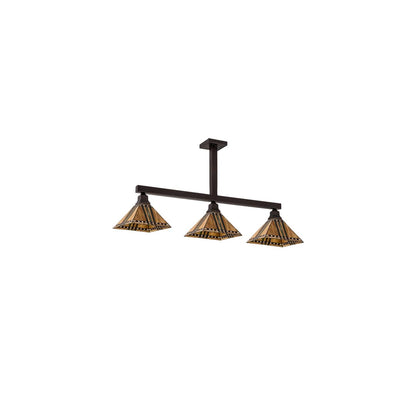 3 Light 48" Wide Linear Pendant