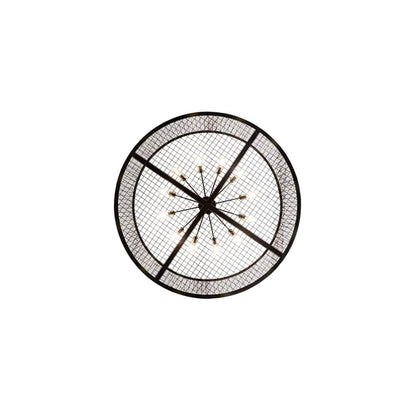 12 Light 60" Wide Cage Pendant